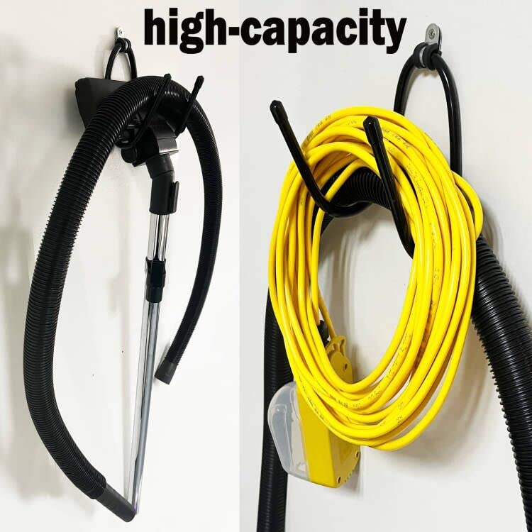 AUXPhome Vacuum Cleaner Storage Bracket Power Tool Hose Stand Holder Vacuum Head Hanger for Canister Vacuum Cleaner Handheld Vacuum Cleaner Work Shop Vacuums Cleaner - W Style - Image 4